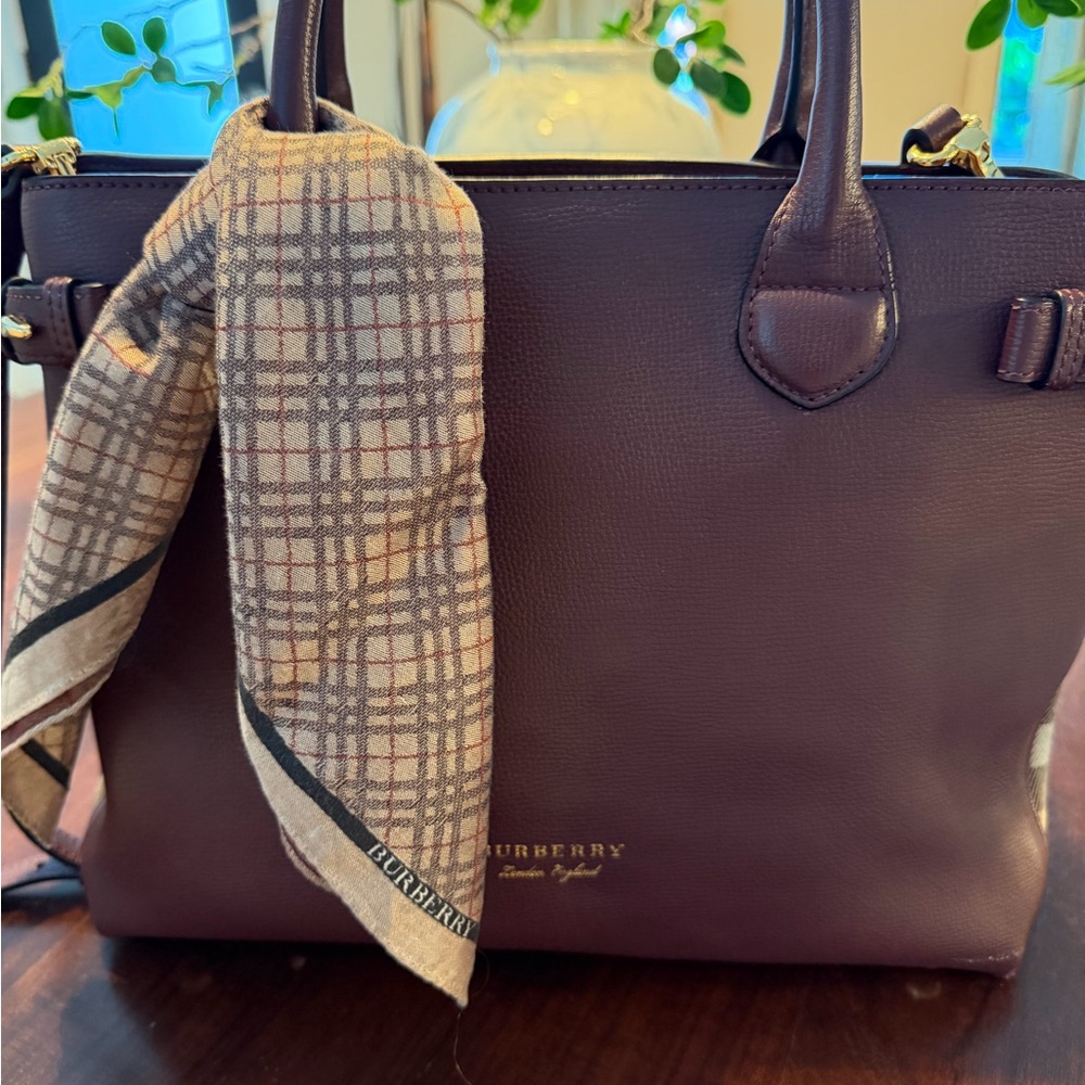 Burberry plaid vintage handkerchief